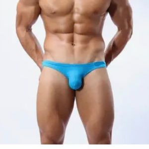 Secret Pouch Men's Hang Loose Bikini Brief Lake Blue